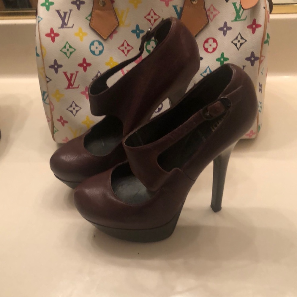 Fendi platform heel
